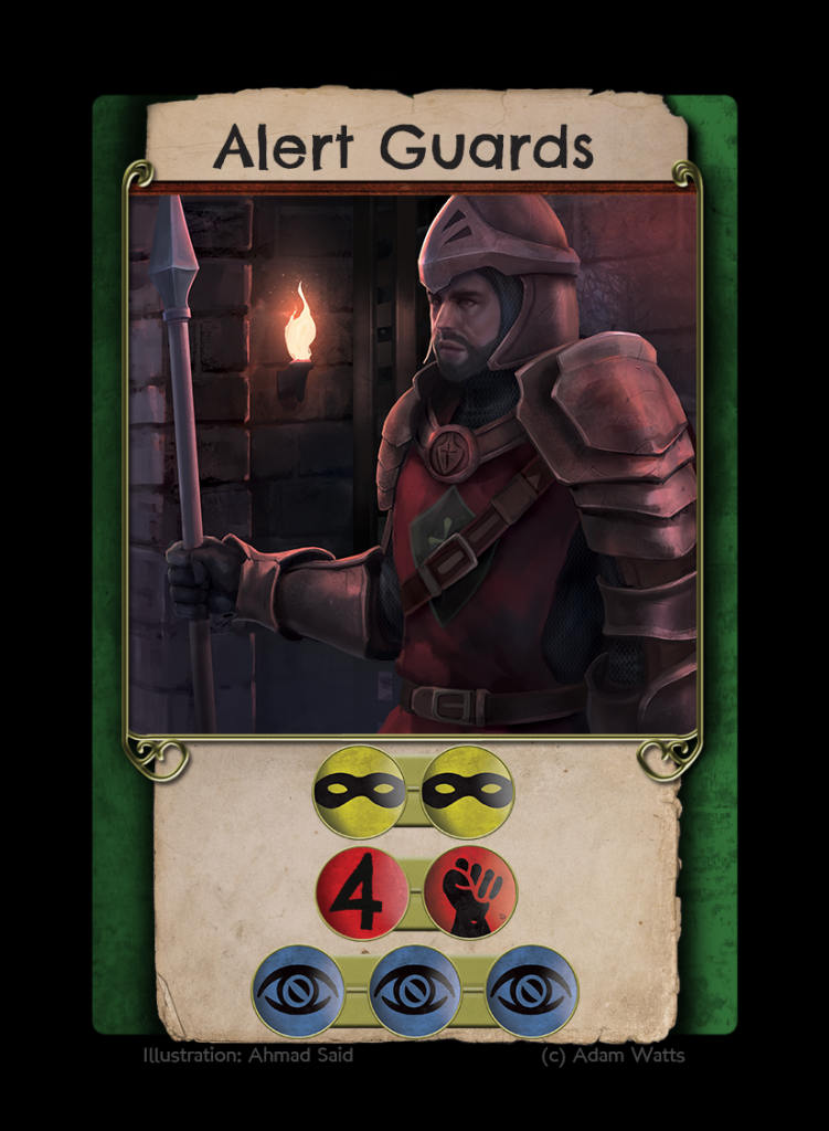 Alert Guards Numbered Icons