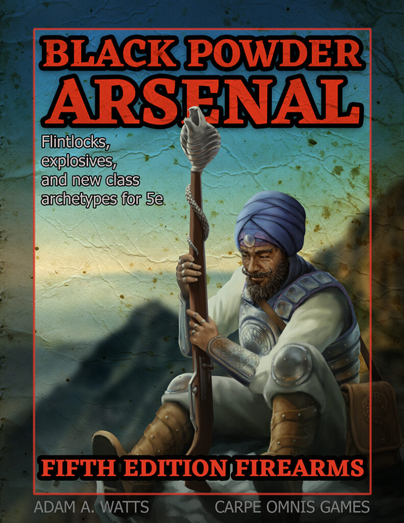 Black Powder Arsenal cover illustration